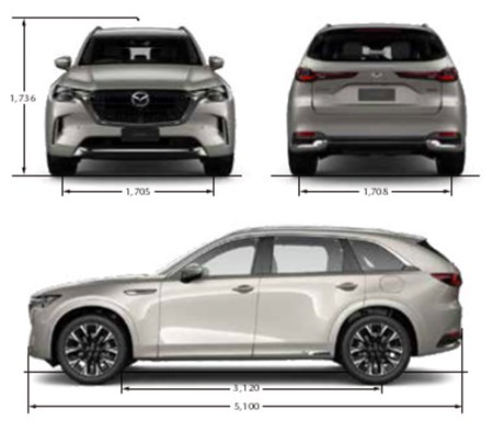 Mazda CX90 3.3L Turbo R1-R2