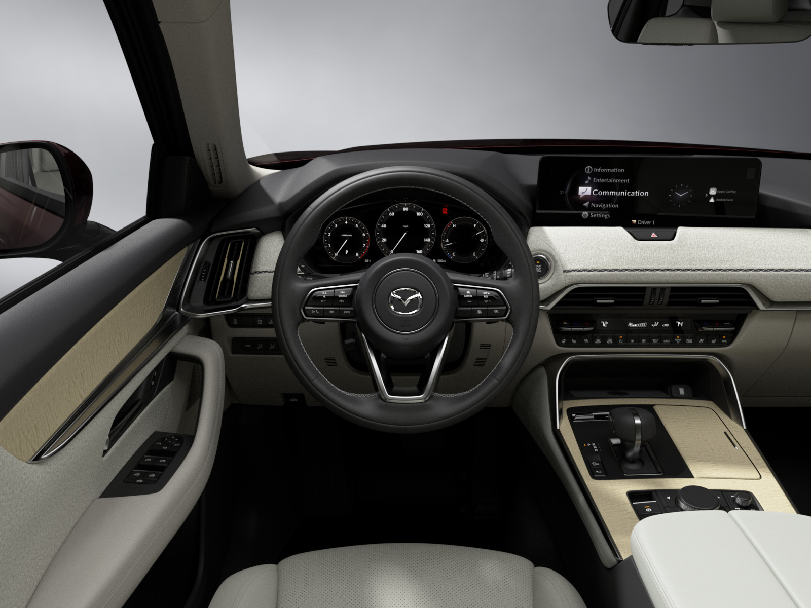Mazda CX 90 Interior Cockpit