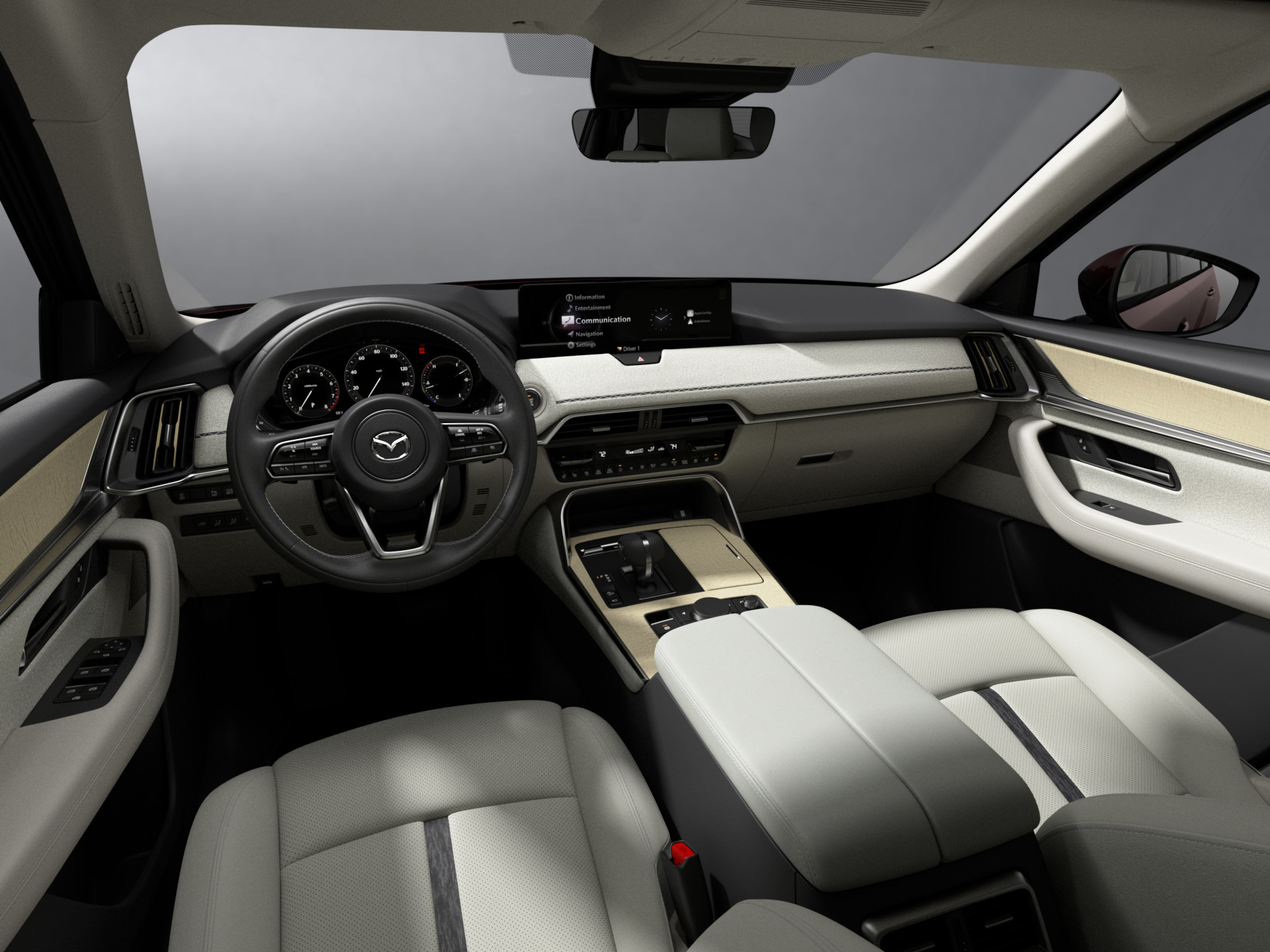 Mazda CX 90 Interior Driverview