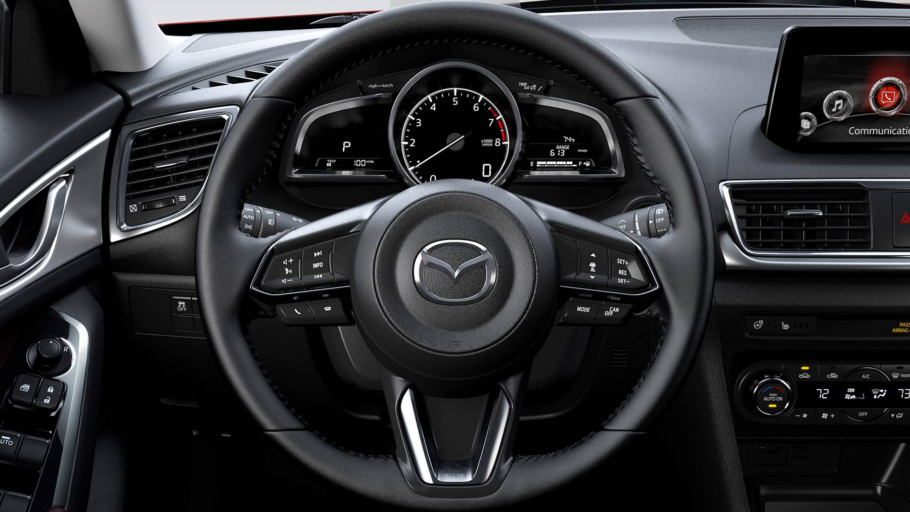 2018 Mazda 3 Sedan Dashboard 1